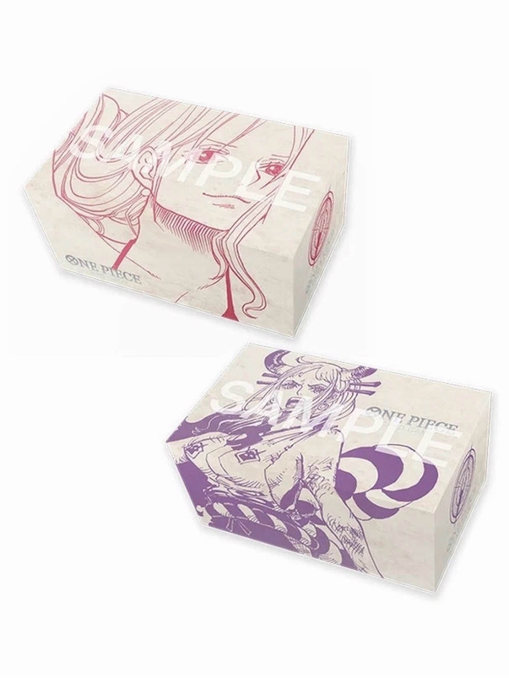 One Piece Card Game Official Storage Box Nami & Yamato Set